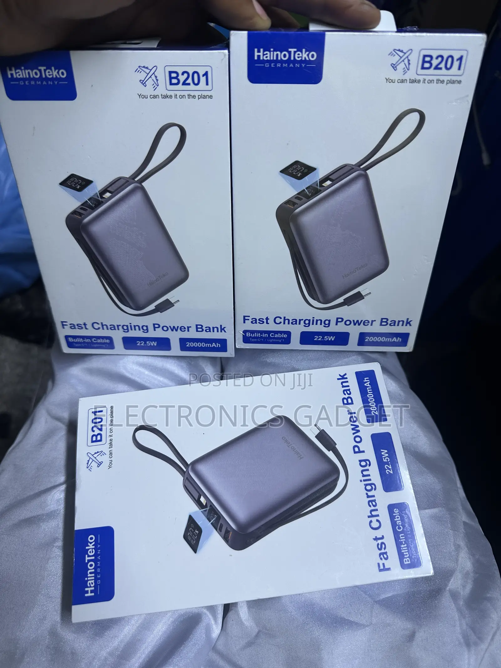 20,000mAh Hinoteko Power Bank የጀርመን ስሪት ኦሪጅናል