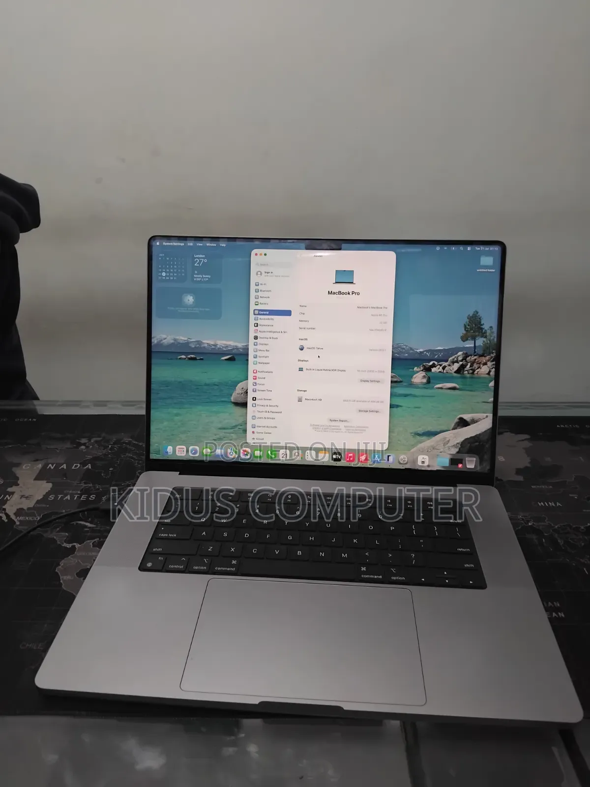 New Laptop Apple MacBook Pro 2021 M1 Max 32GB Apple M1 SSD 1T