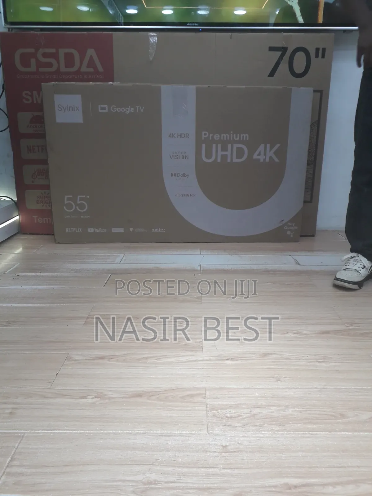 Synix 55 Inch Google TV