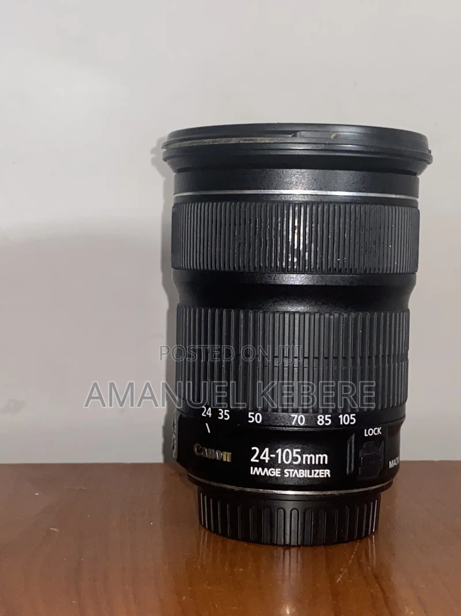 Canon 24-105mm F3.5 -5.6 Lens Slightly Used