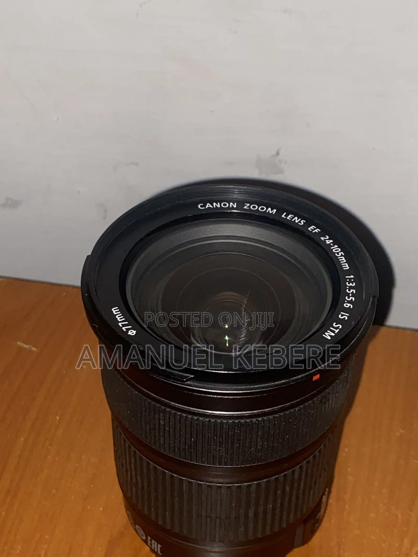 Canon 24-105mm F3.5 -5.6 Lens Slightly Used