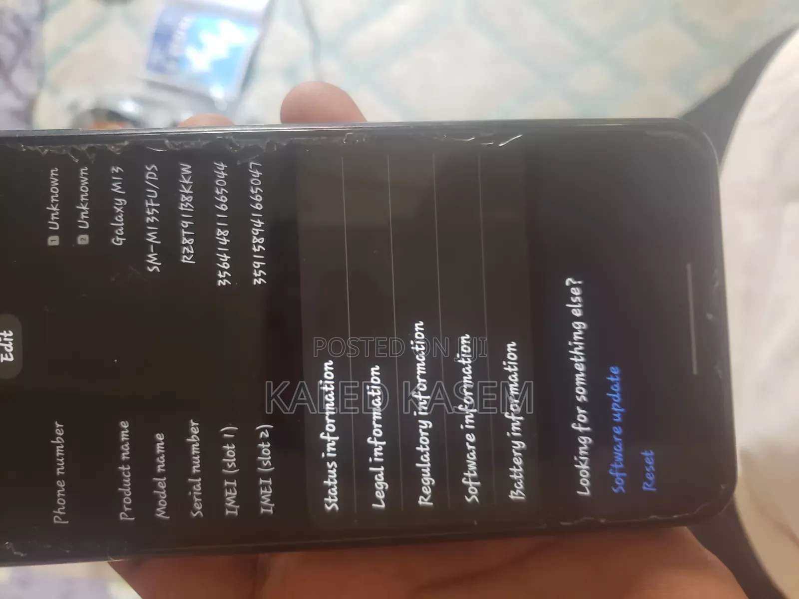 Samsung Galaxy M13 64 GB Silver