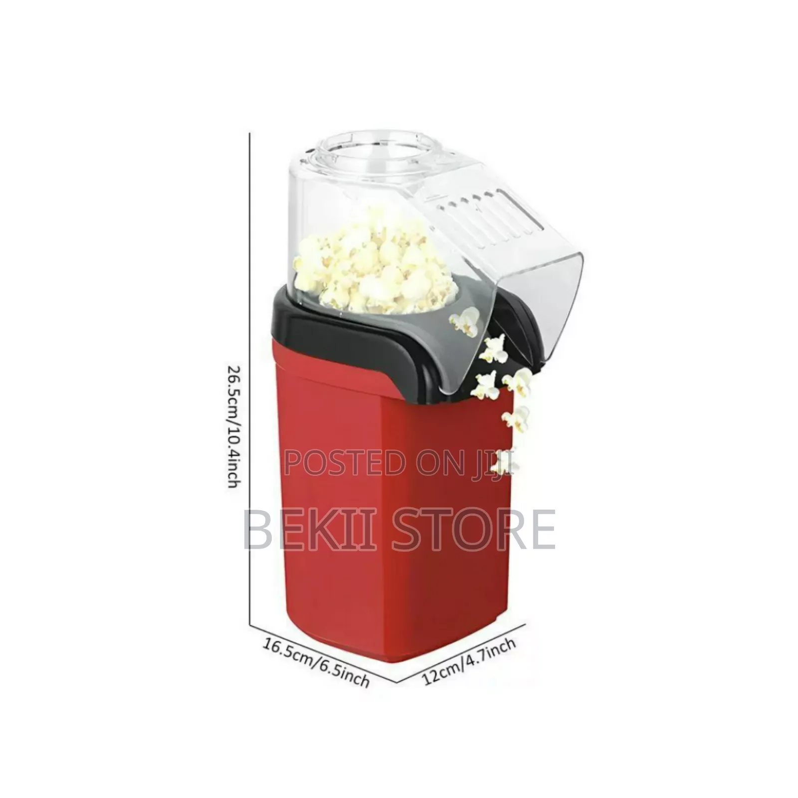 Popcorn Maker ያለ ዘይት ፈንዲሻ ማፍኪያ