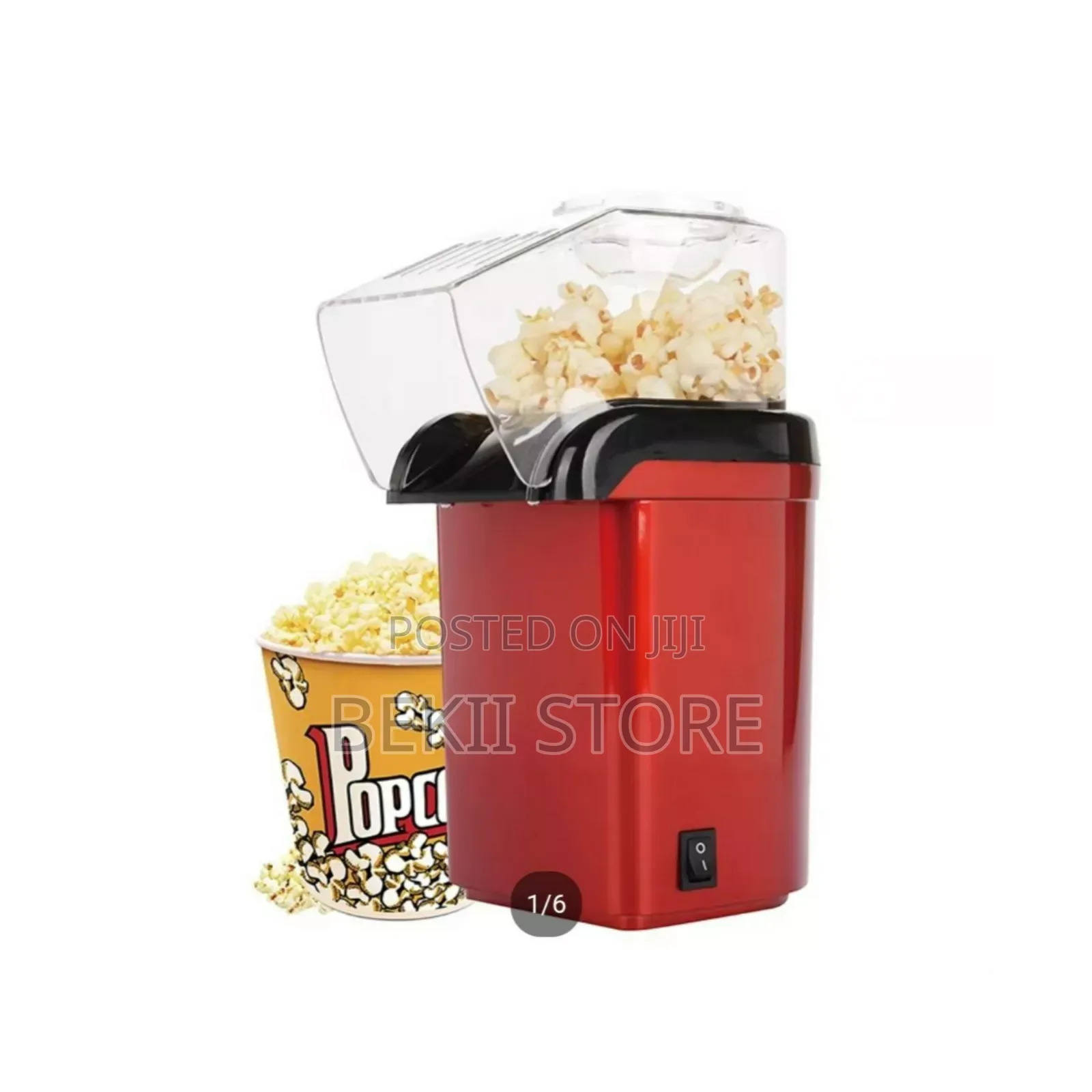 Popcorn Maker ያለ ዘይት ፈንዲሻ ማፍኪያ