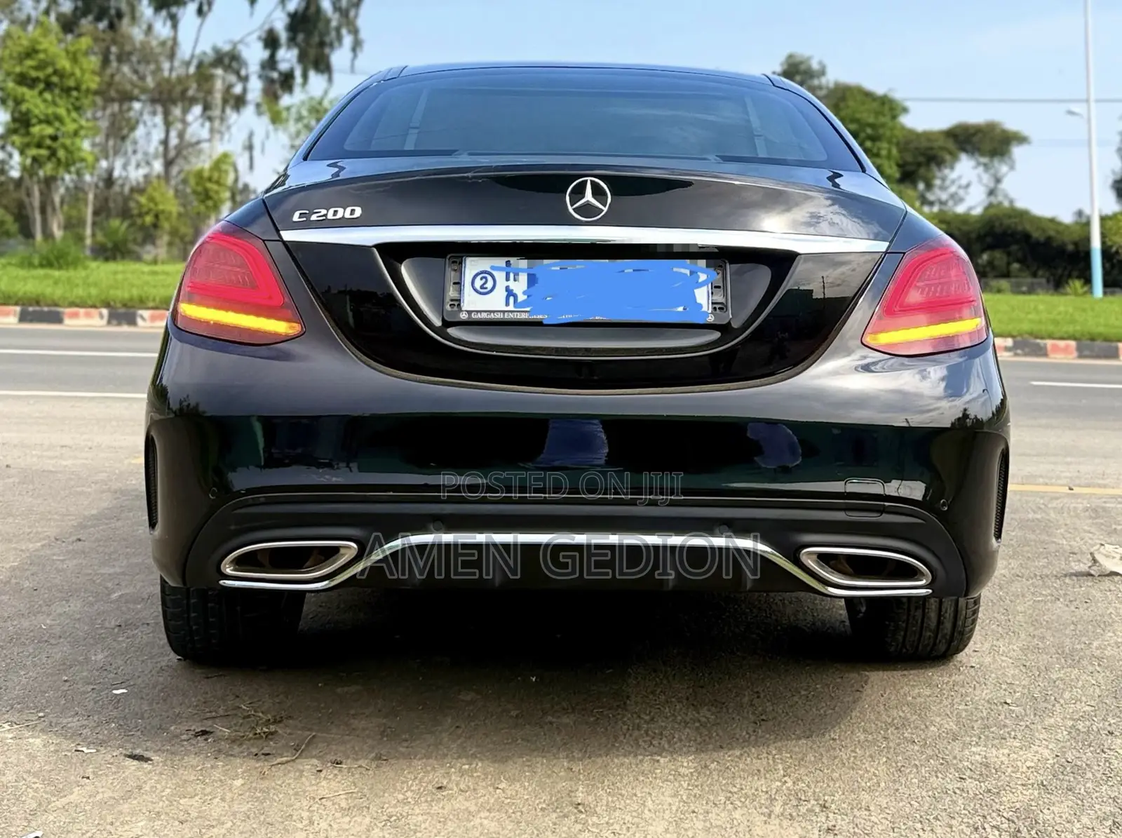 Mercedes-Benz C200 2019 Black
