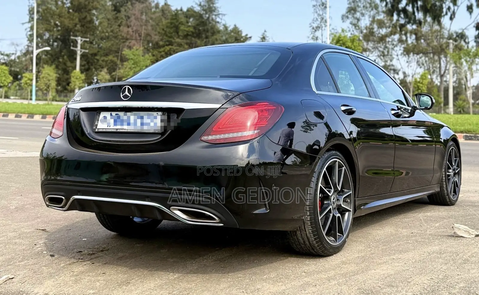 Mercedes-Benz C200 2019 Black
