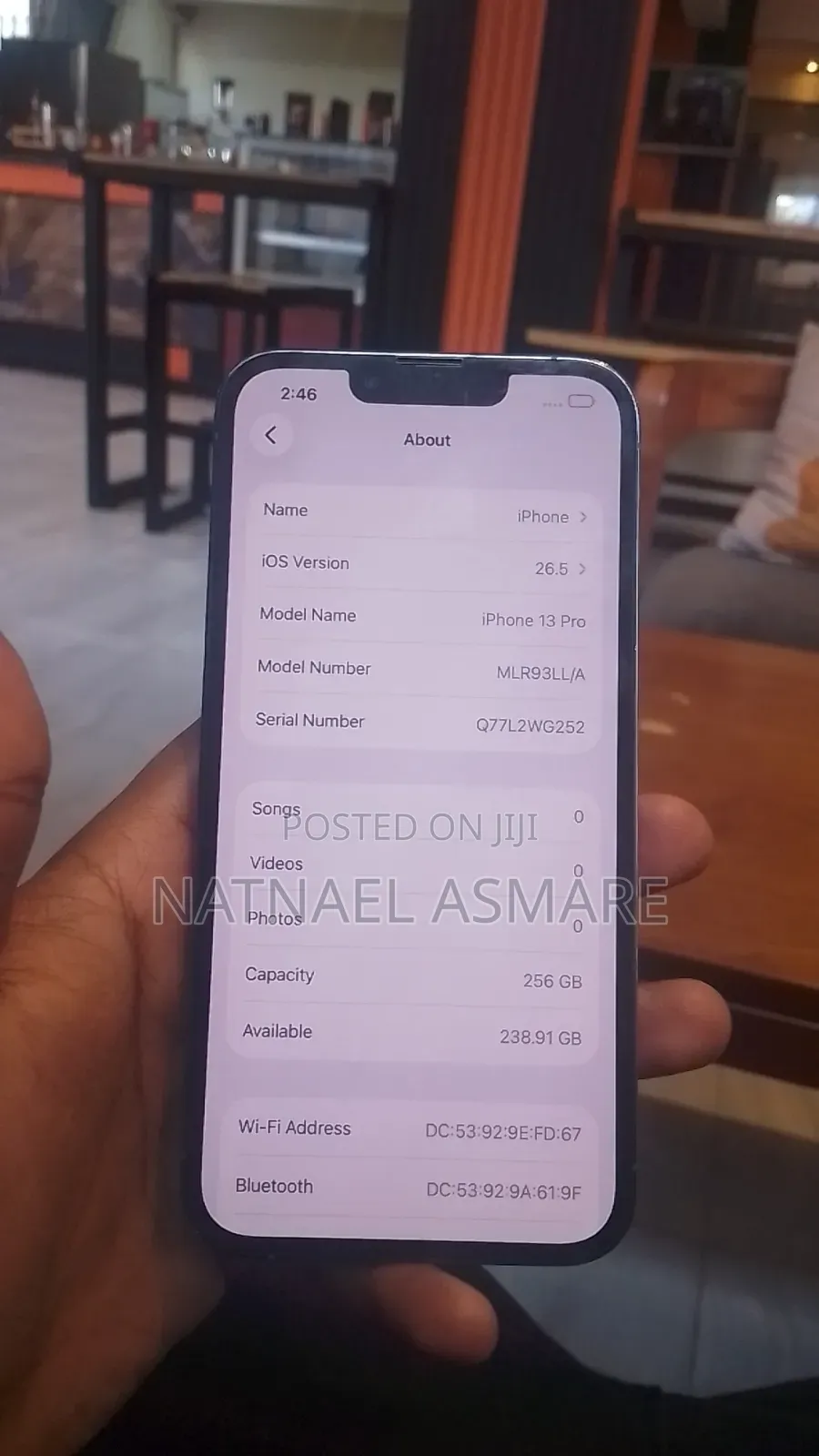 New Apple iPhone 13 Pro 256 GB Blue