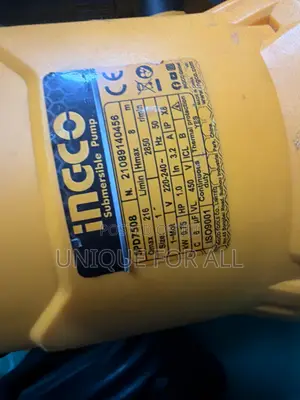 INGCO 750W Submersible Water Pump