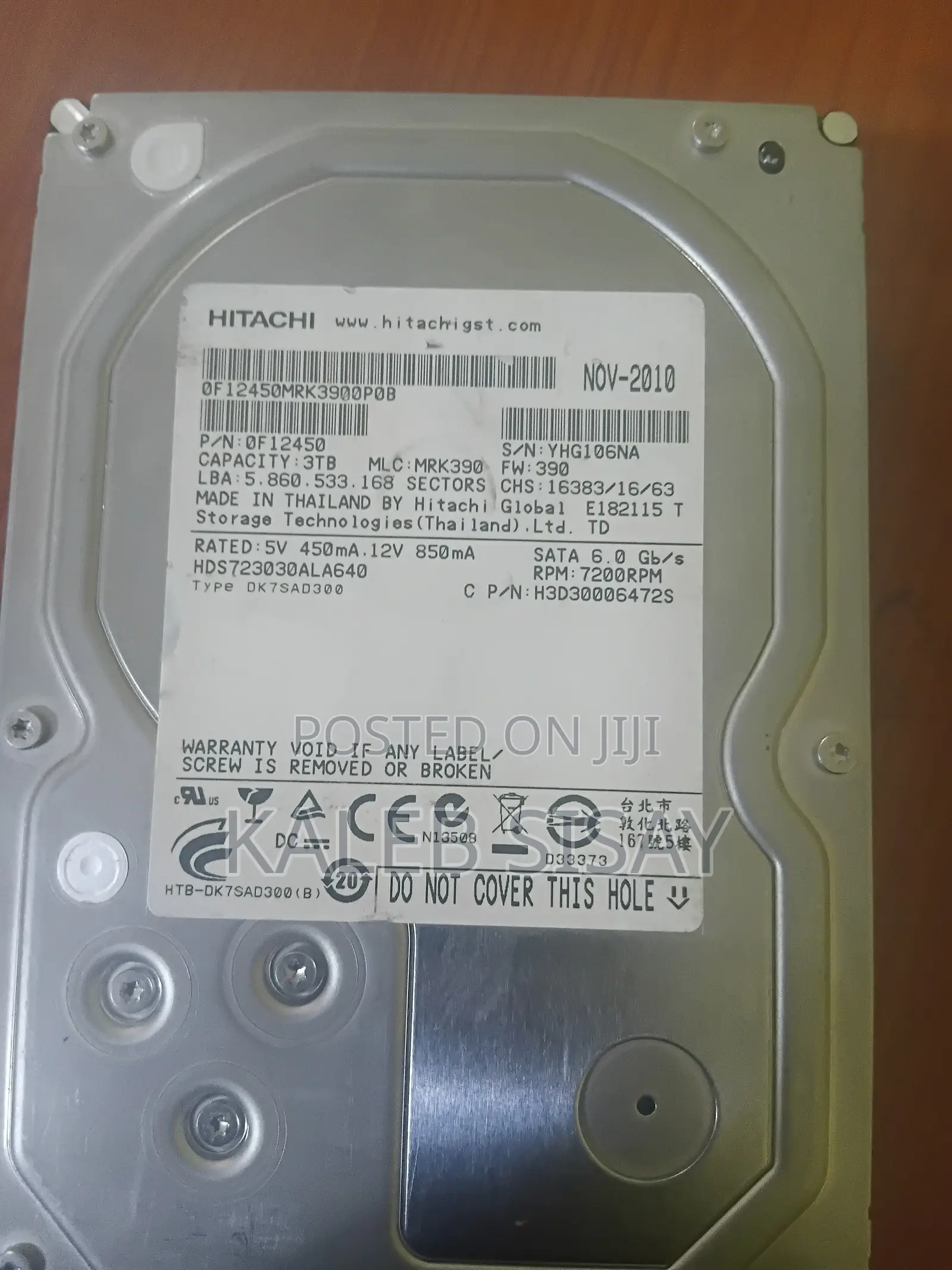 3 Tera Sata SSD Drive