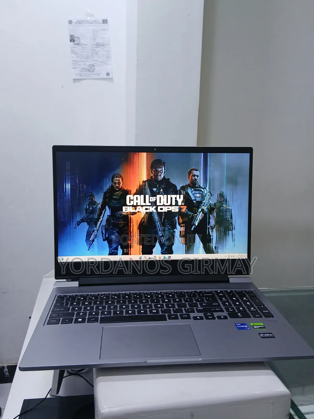 New Laptop HP Omen 16 16GB Intel Core i7 SSD 1T