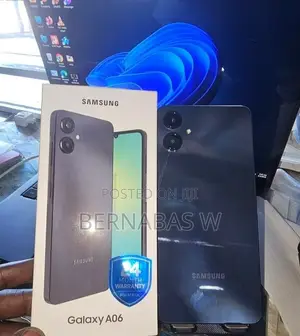 New Samsung Galaxy A06 64 GB Black