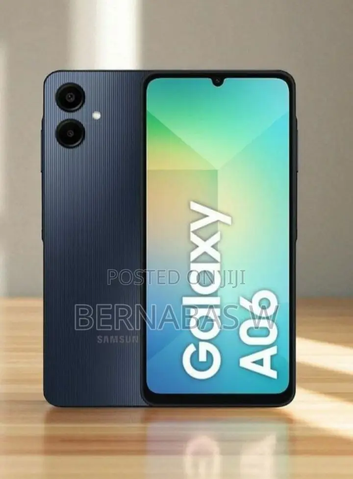 New Samsung Galaxy A06 64 GB Black