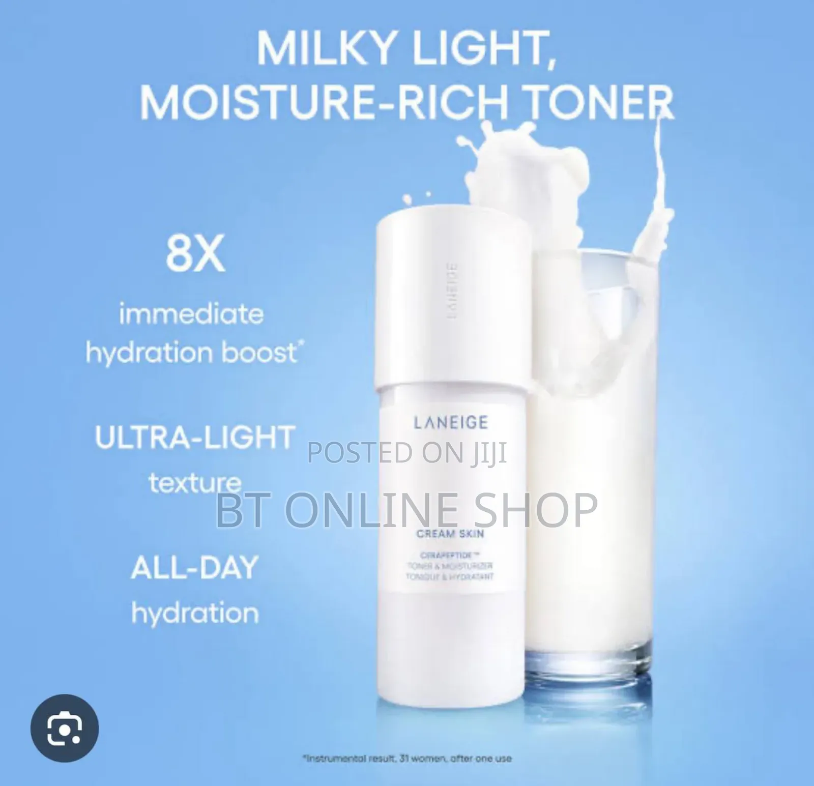 Laneige Cream Skin Cerapeptide Toner Moisturiser