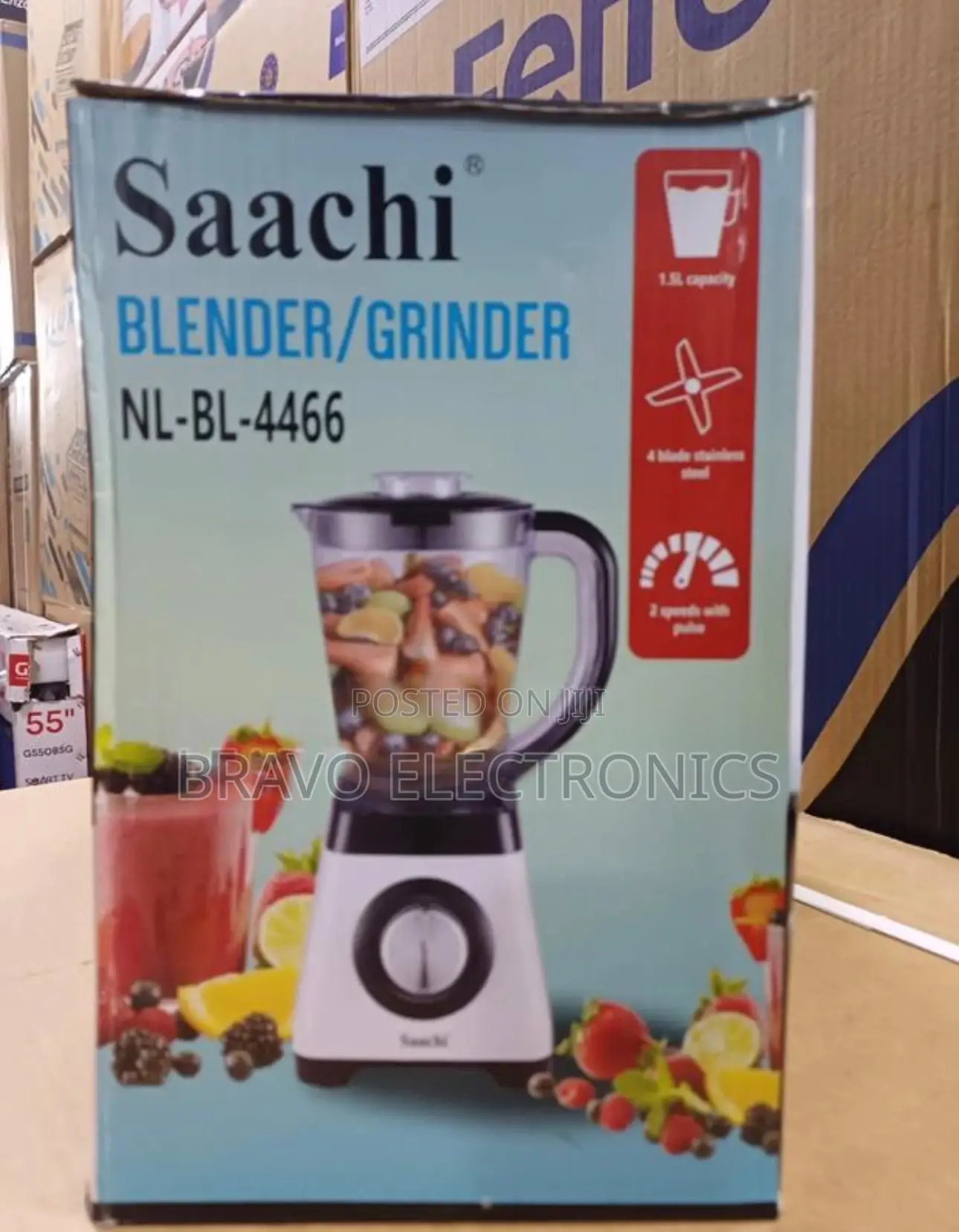 Saachi Blender Grinder 3 in 1 Juicer