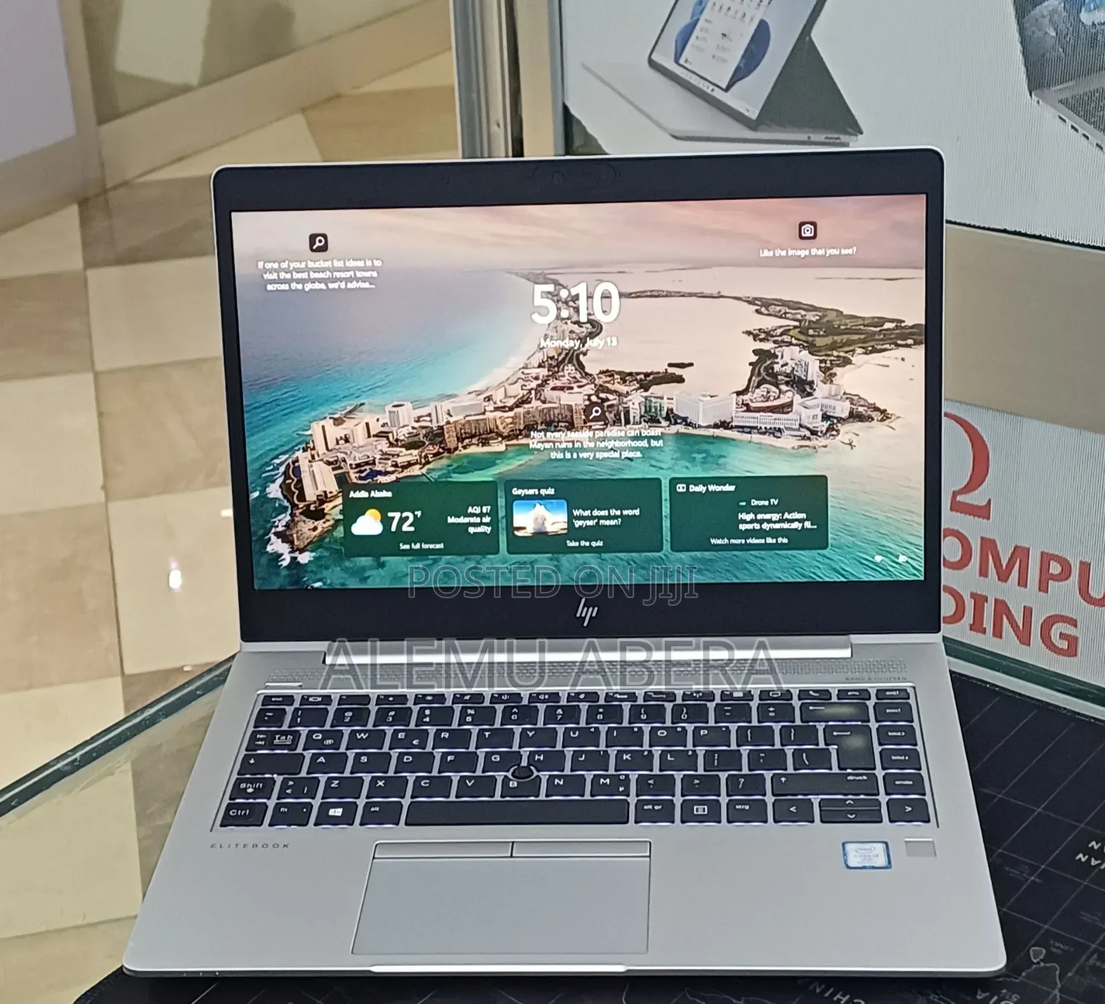 New Laptop HP EliteBook 840 G5 16GB Intel Core i7 SSD 512GB