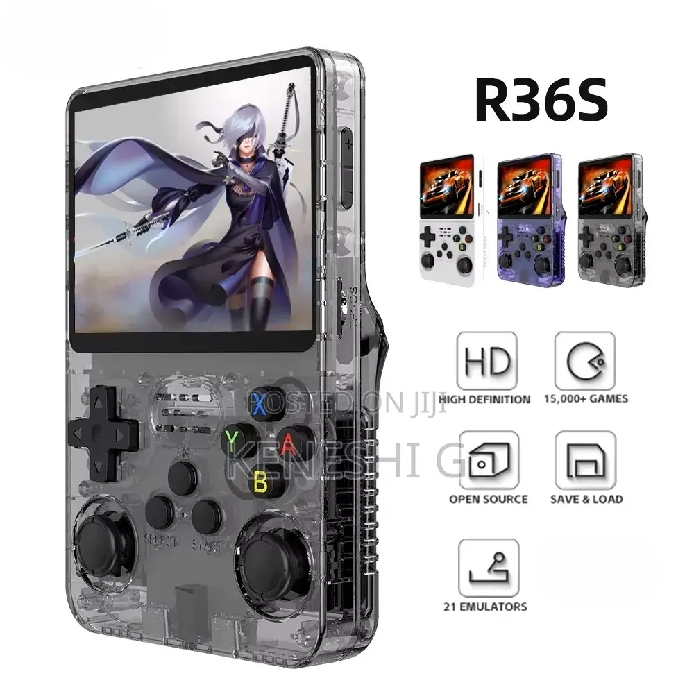 R36S Retro Handheld Game Console