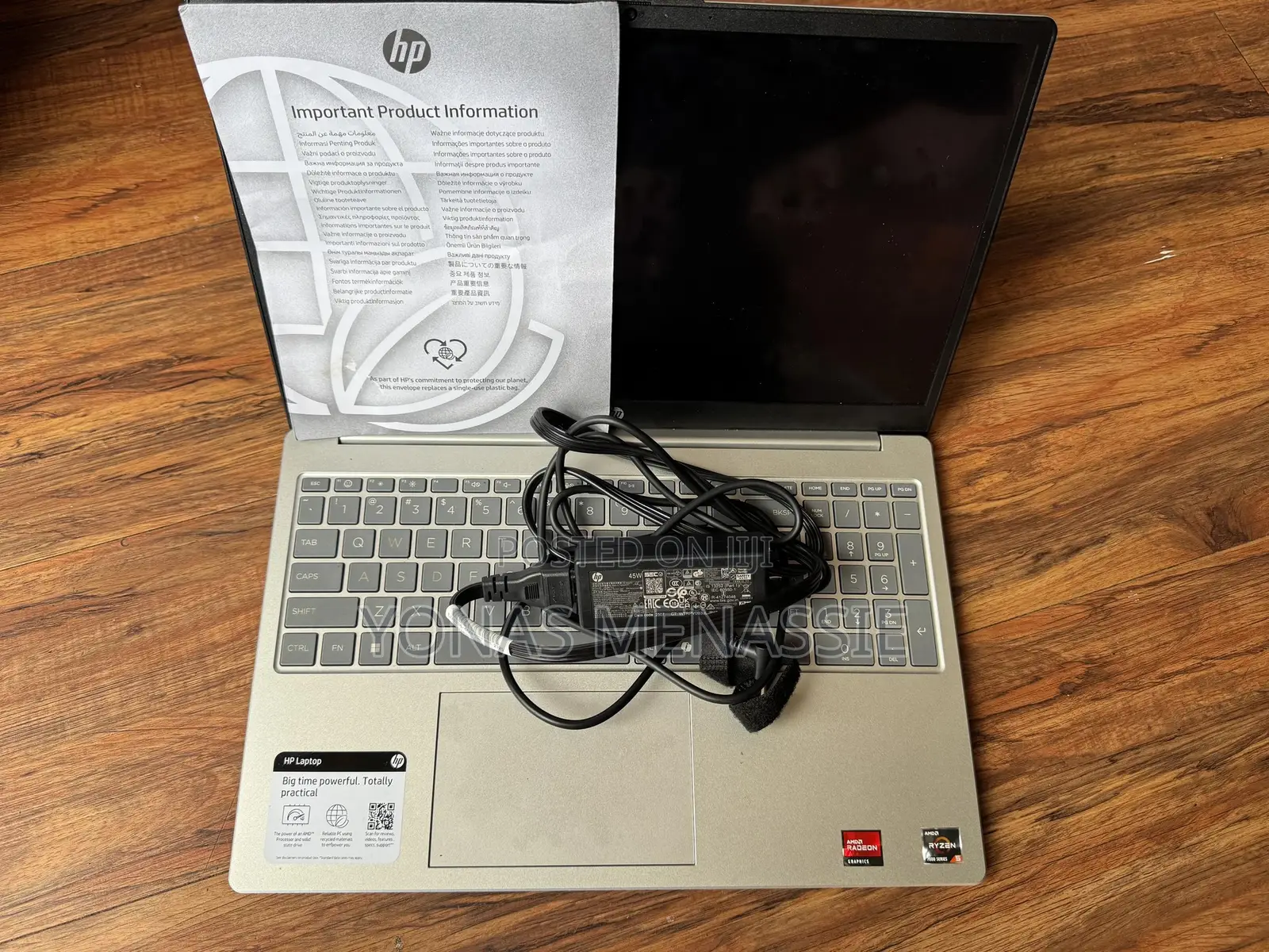New Laptop HP Stream Notebook 8GB AMD Ryzen 5 SSD 512GB