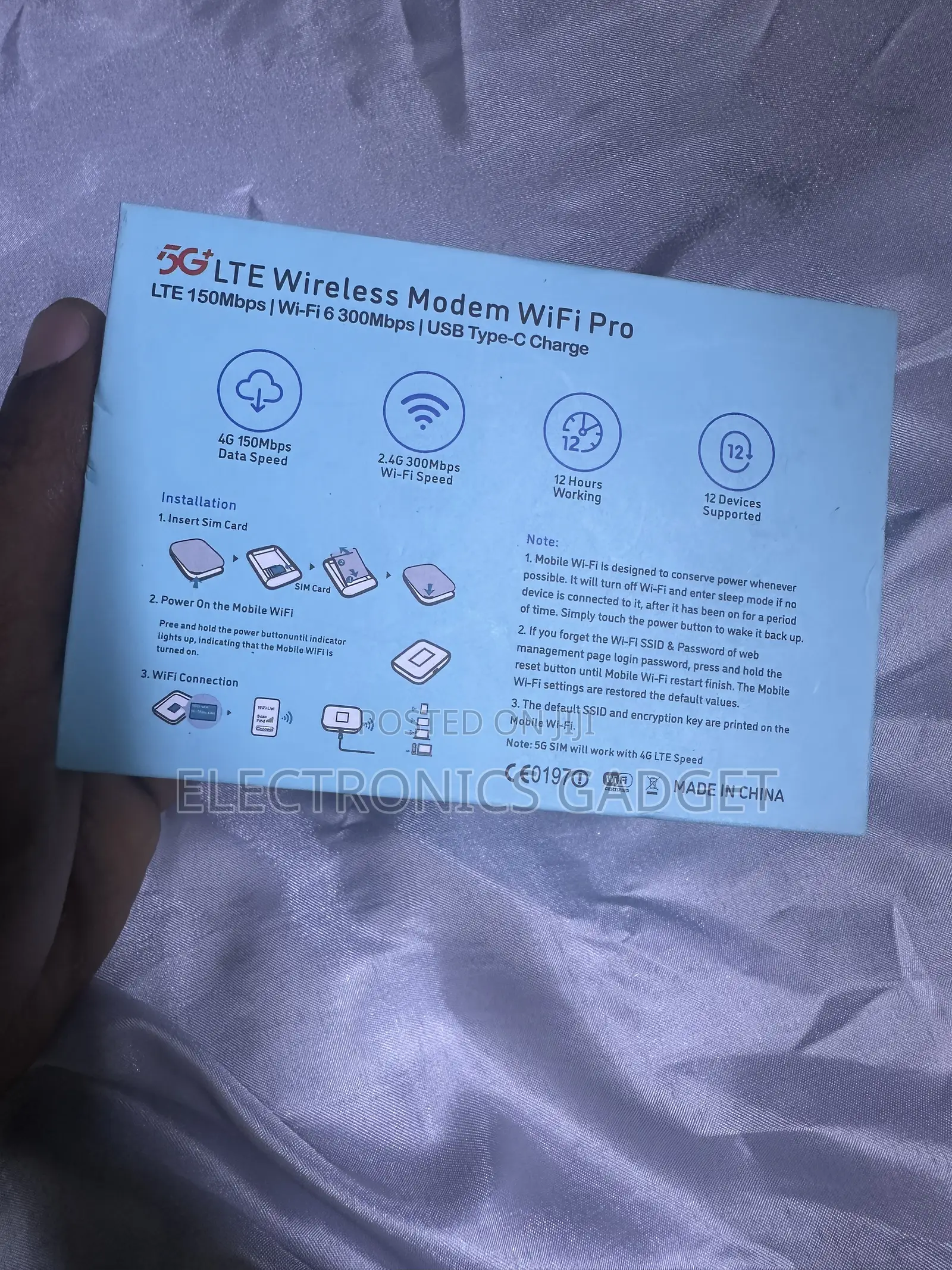 4G LTE Wireless Modem WiFi Pro