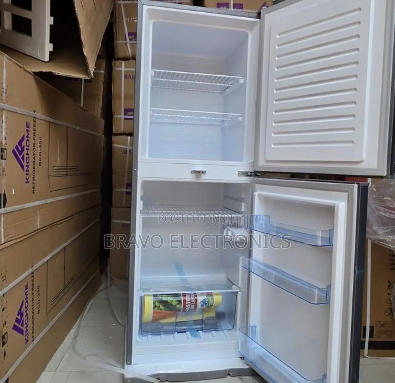 KINGHOME Refrigerator 350L Capacity | Large Freezer | Energy Efficient