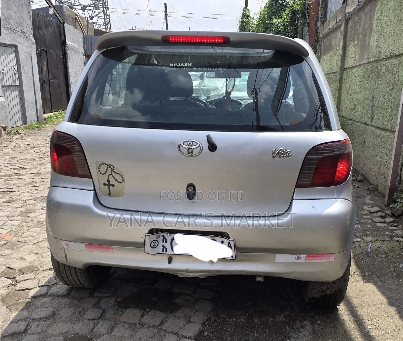 Toyota Vitz 2001 Blue