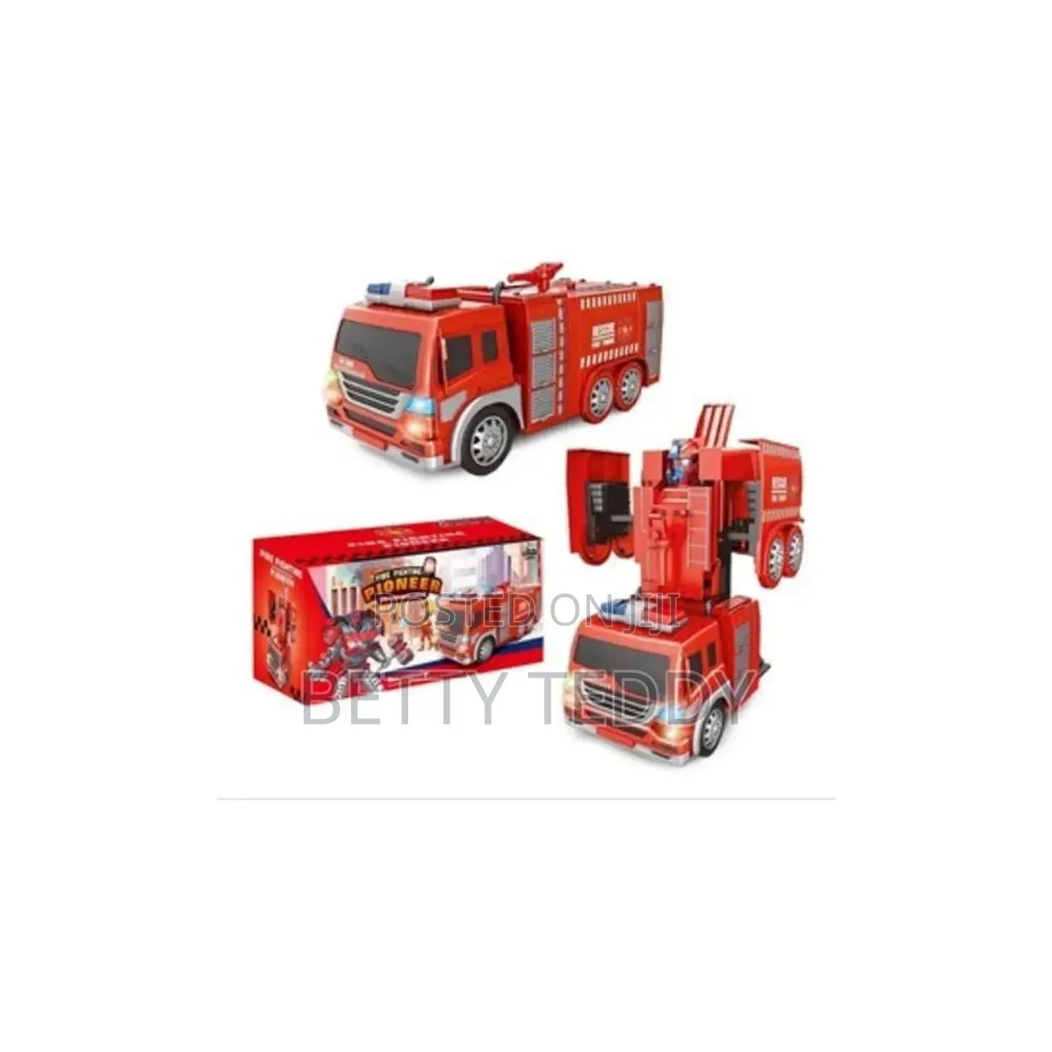 Firemen Robot Car