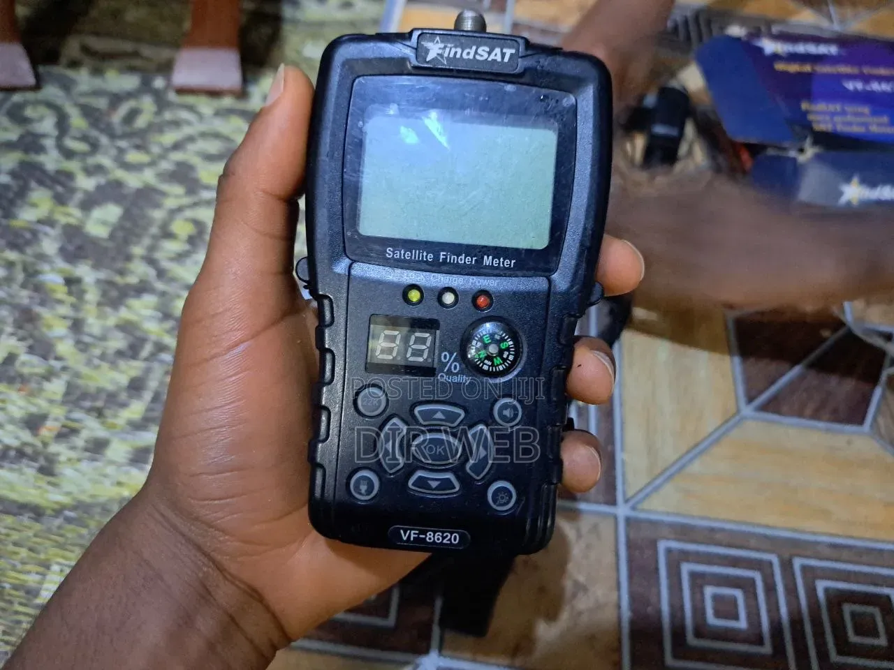 FindSAT VF-8620 Digital Satellite Finder Meter DVB-S2/S2X