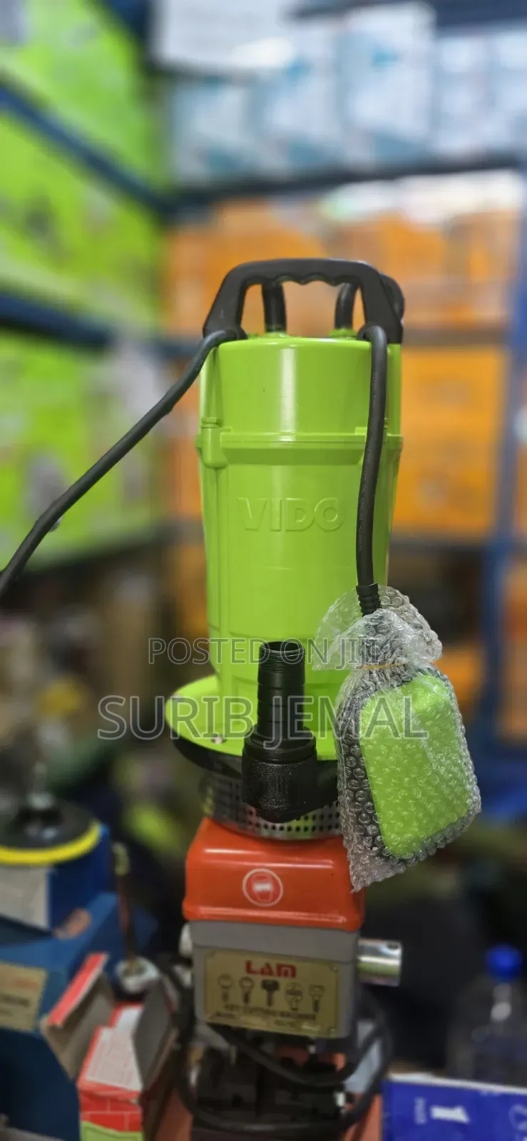 Vido Submersible Water Pump 1HP (750W) to 1.5HP (1100w