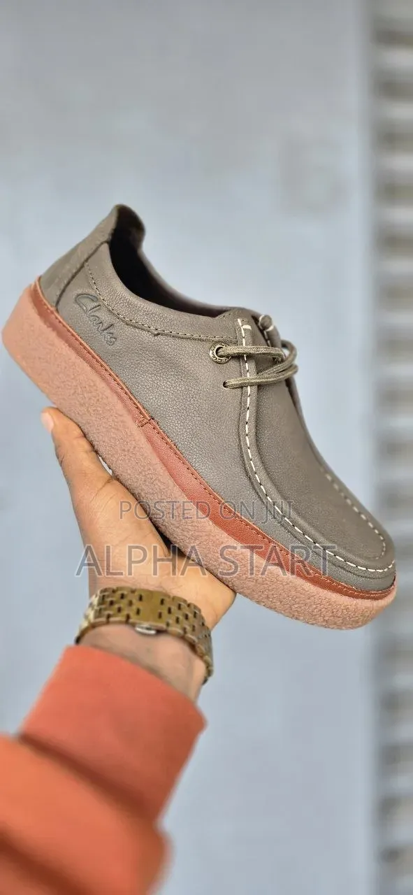 Clarks Bhy High Master Quality Lather Shoes for Man's