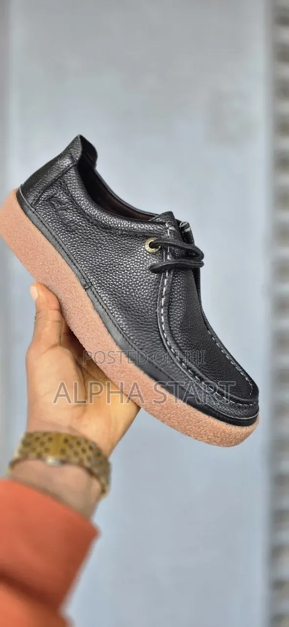Clarks Bhy High Master Quality Lather Shoes for Man's
