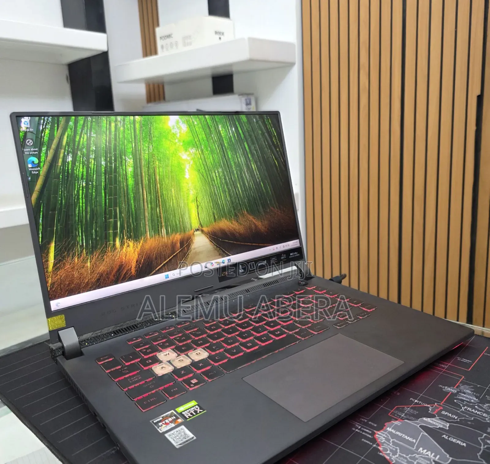 New Laptop Asus ROG Strix G15 32GB AMD Ryzen 9 SSD 512GB