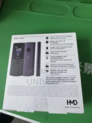 New Nokia 110 4G Purple