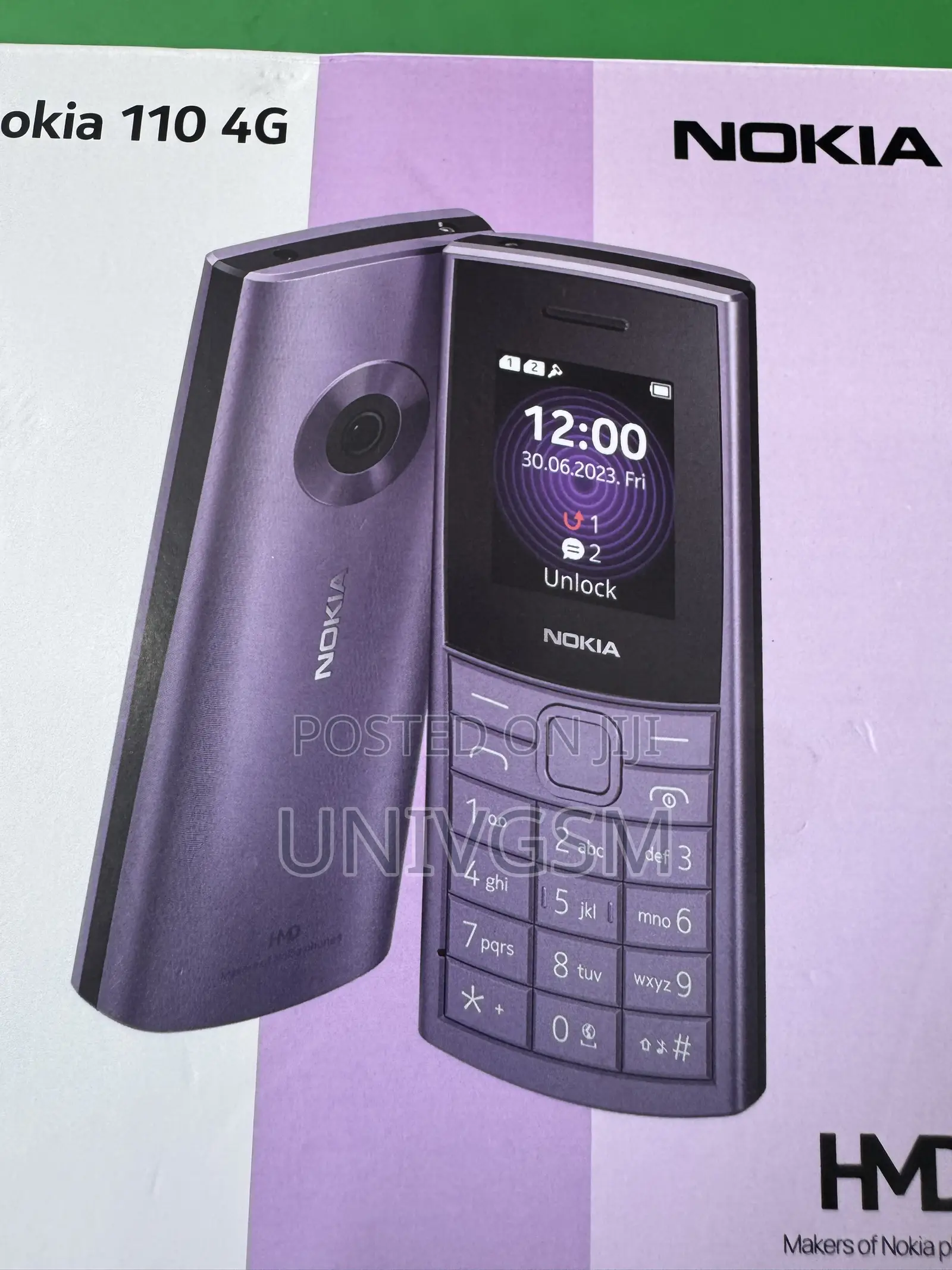 New Nokia 110 4G Purple