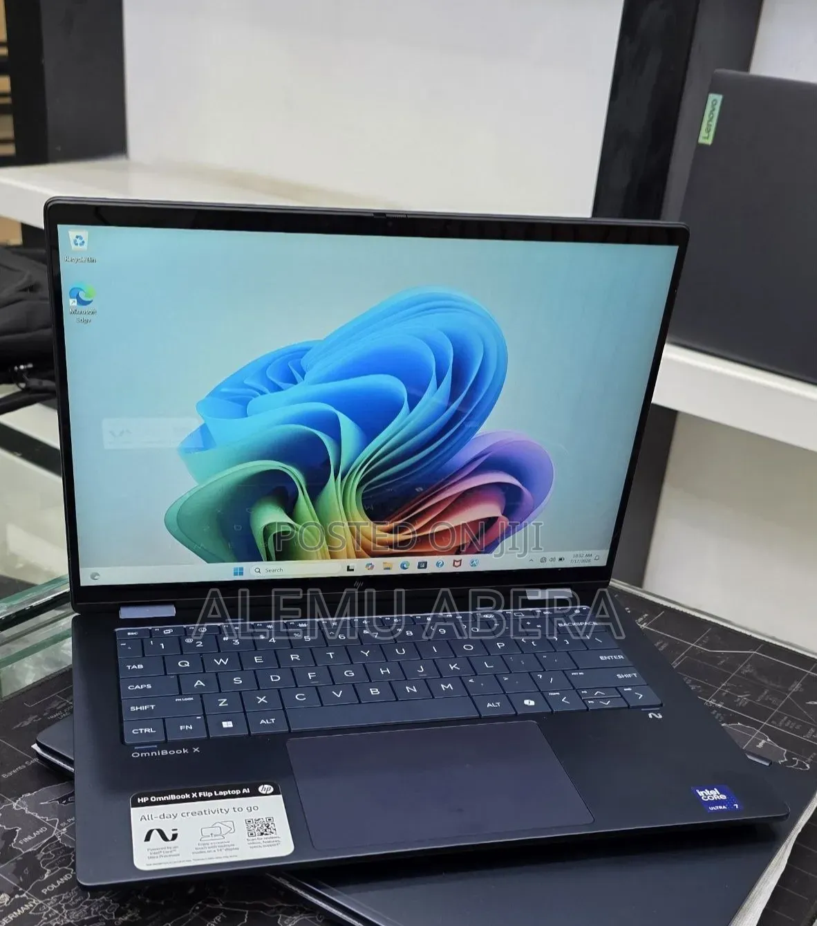 New Laptop HP OmniBook X Flip 14" 16GB Intel Core Ultra 7 SSD 1T