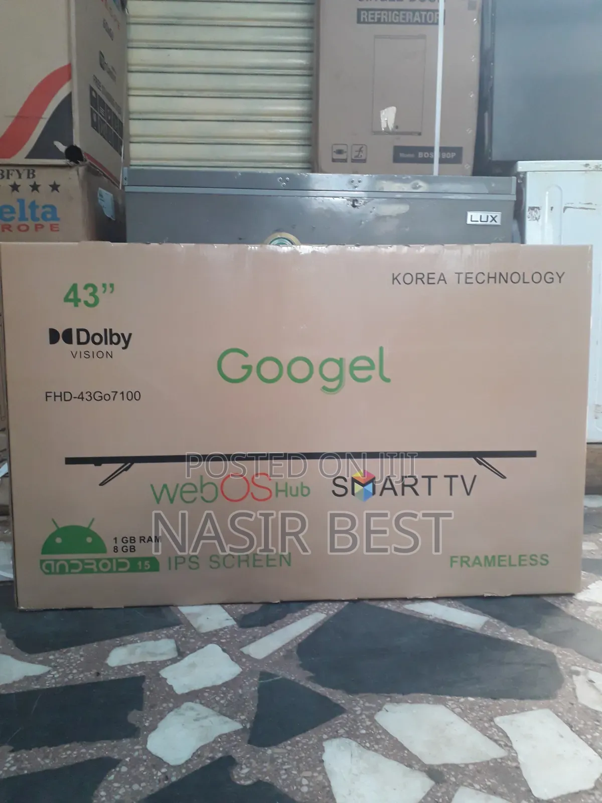 Google Webos Frameless Android 15 TV