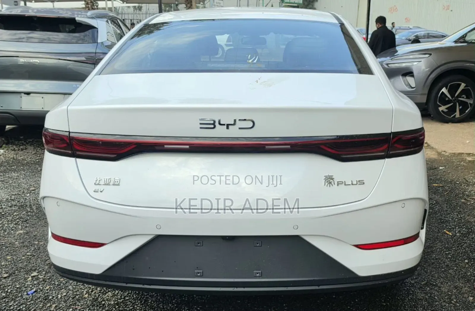 New BYD Qin Plus DM-i 2025 White