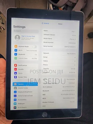 Apple iPad Air 2 64 GB Silver