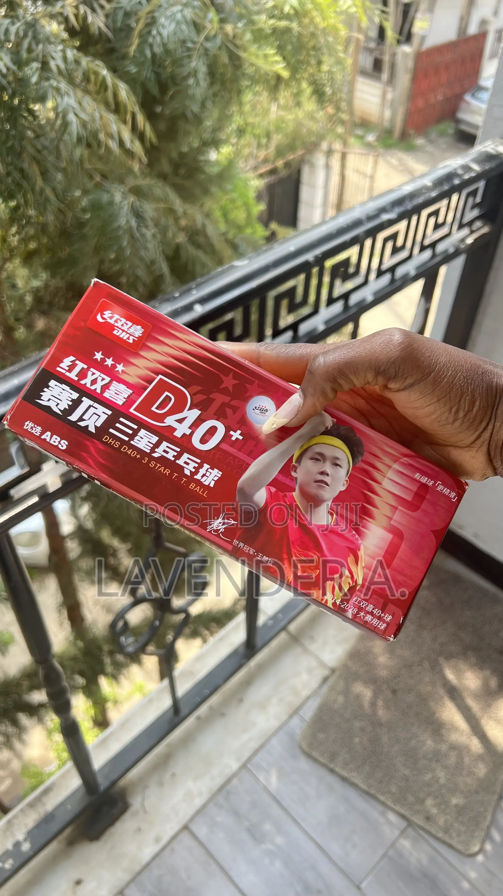 3 Star DHS D40+ Table Tennis Balls