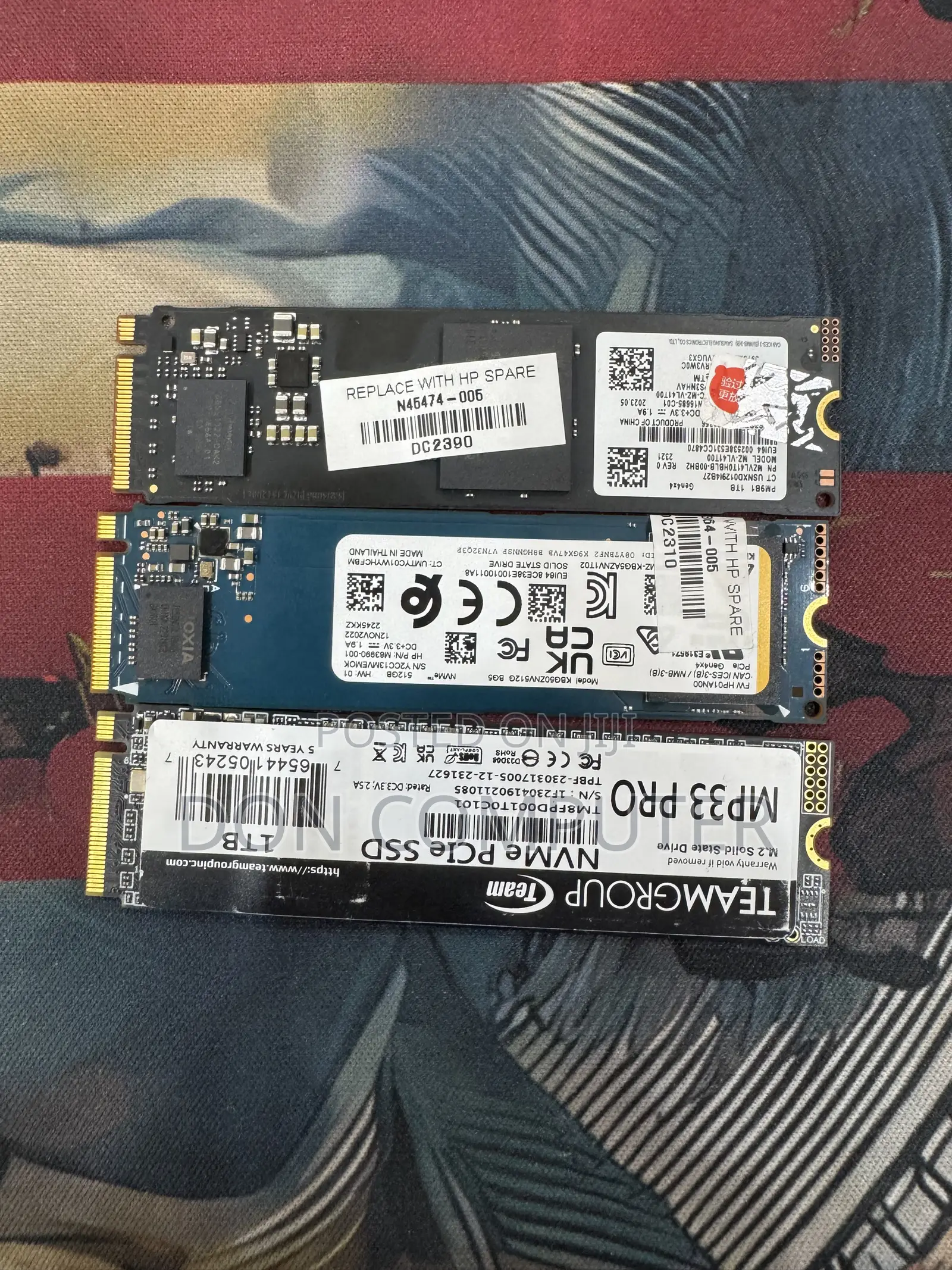 1 Tera NVMe SSD Samsung