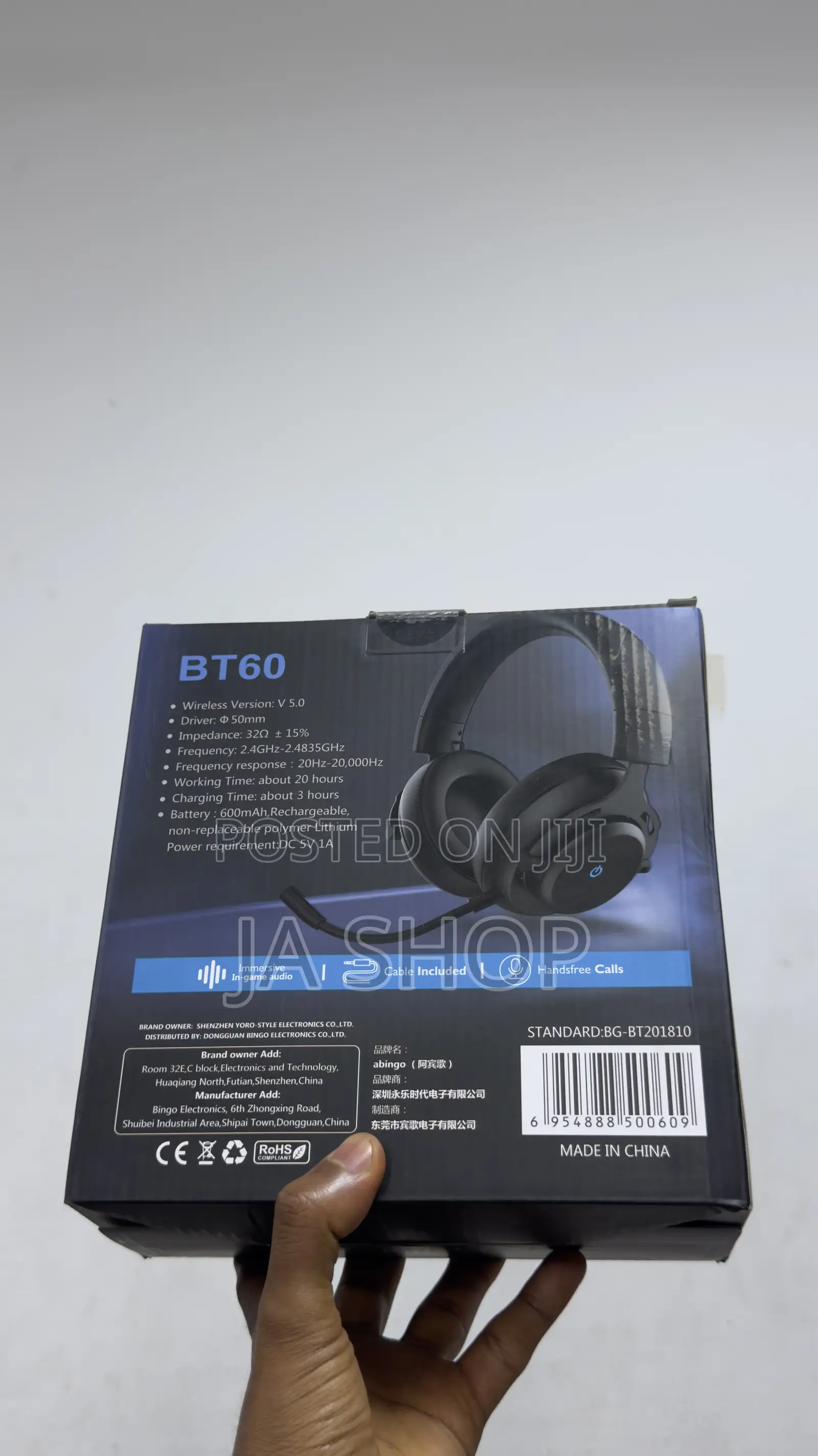 ABINGO BT 60 Gaming Headset