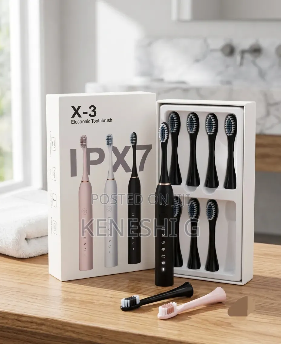 X-3 Rechargeable Sonic Electric Toothbrush