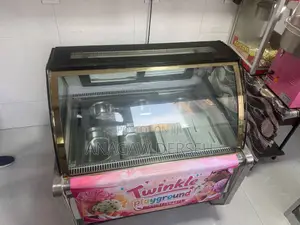 Icecream Display አይስክሬም ዲስፕለይ
