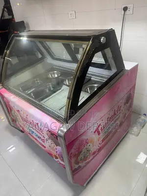 Icecream Display አይስክሬም ዲስፕለይ