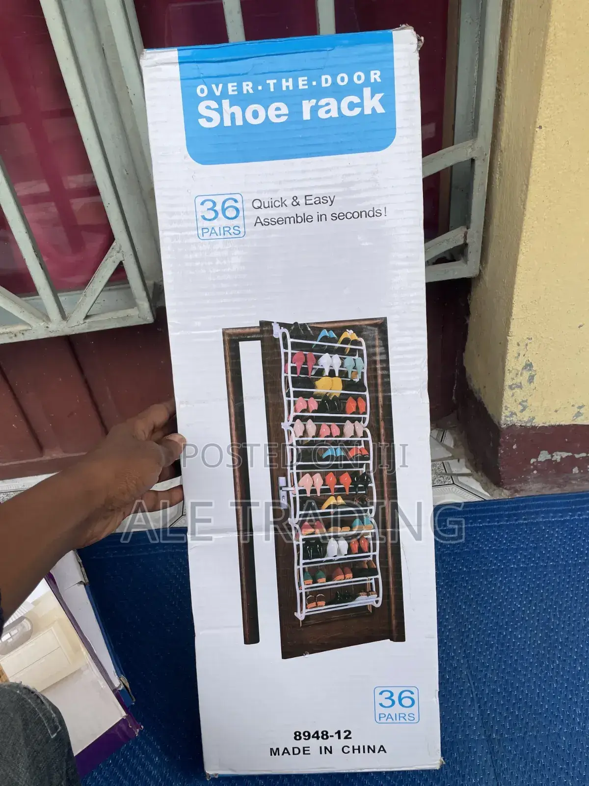 Shoes Rack Holds Up 36 Pair