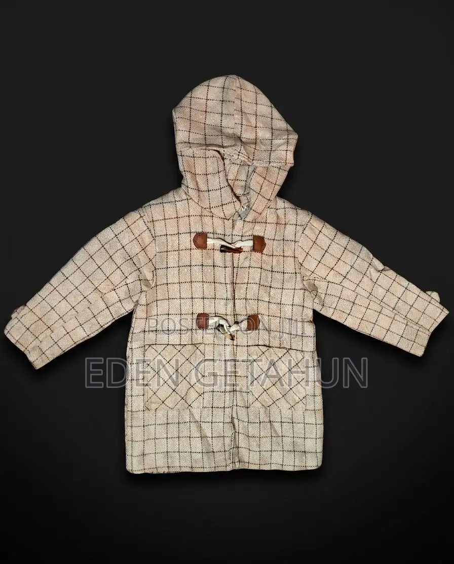 Girls Brown Winter Coat