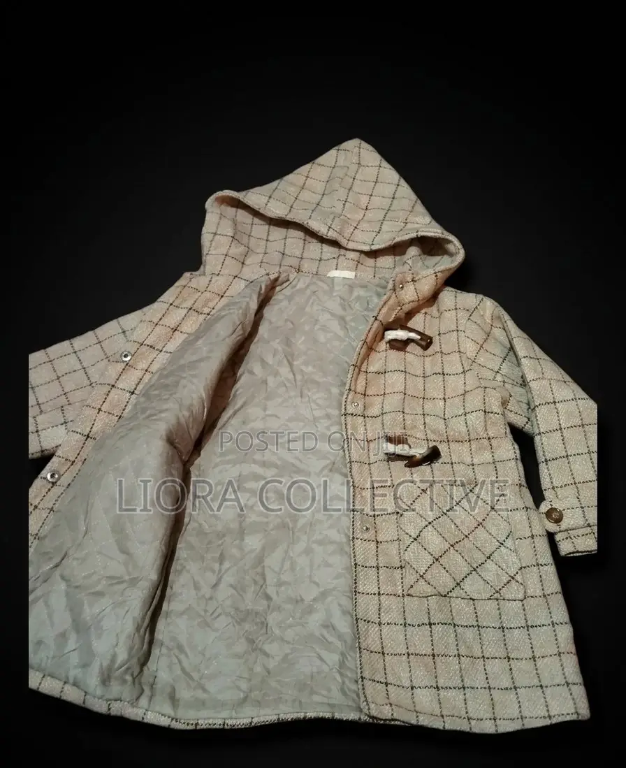 Girls Brown Winter Coat