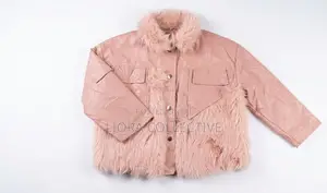 Girls Pink Leather Jacket