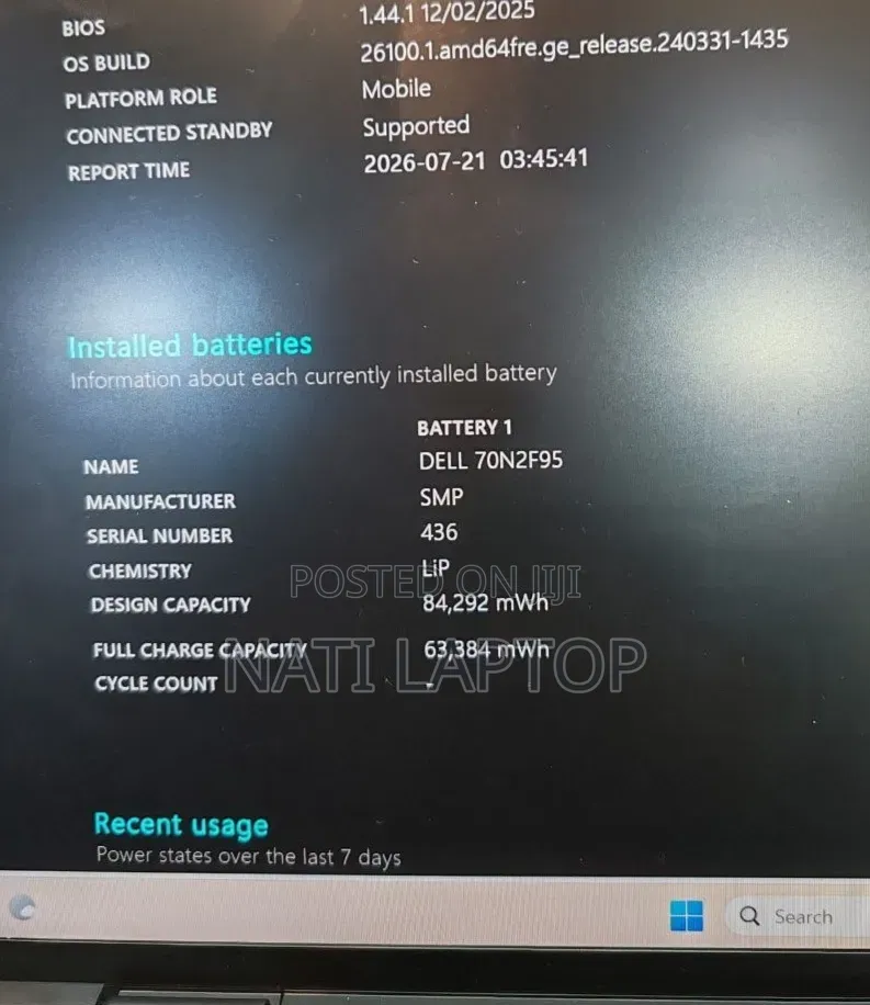 New Laptop Dell Precision 5560 16GB Intel Core i7 SSD 512GB