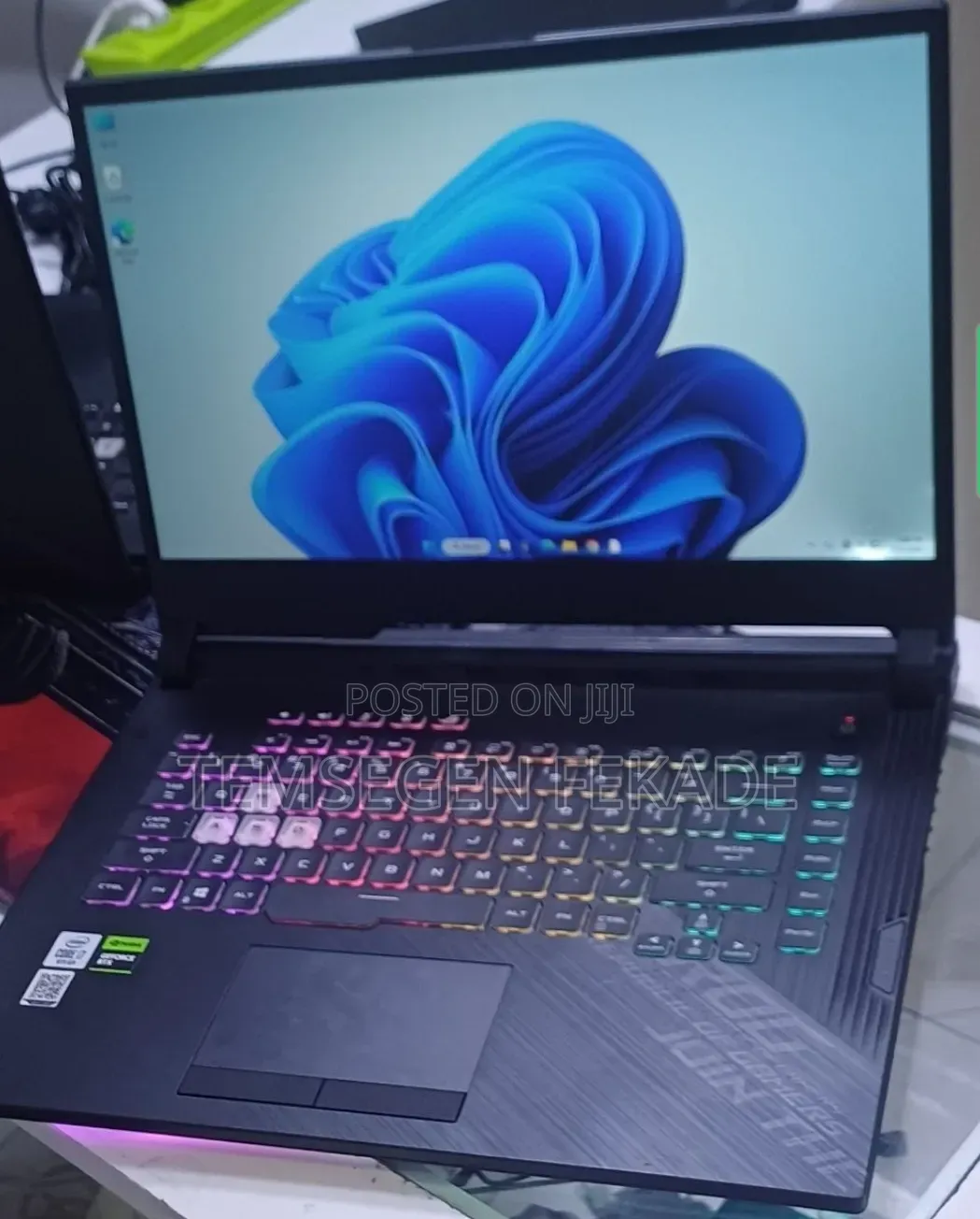 New Laptop Asus ROG Strix G15 16GB Intel Core i7 SSD 512GB