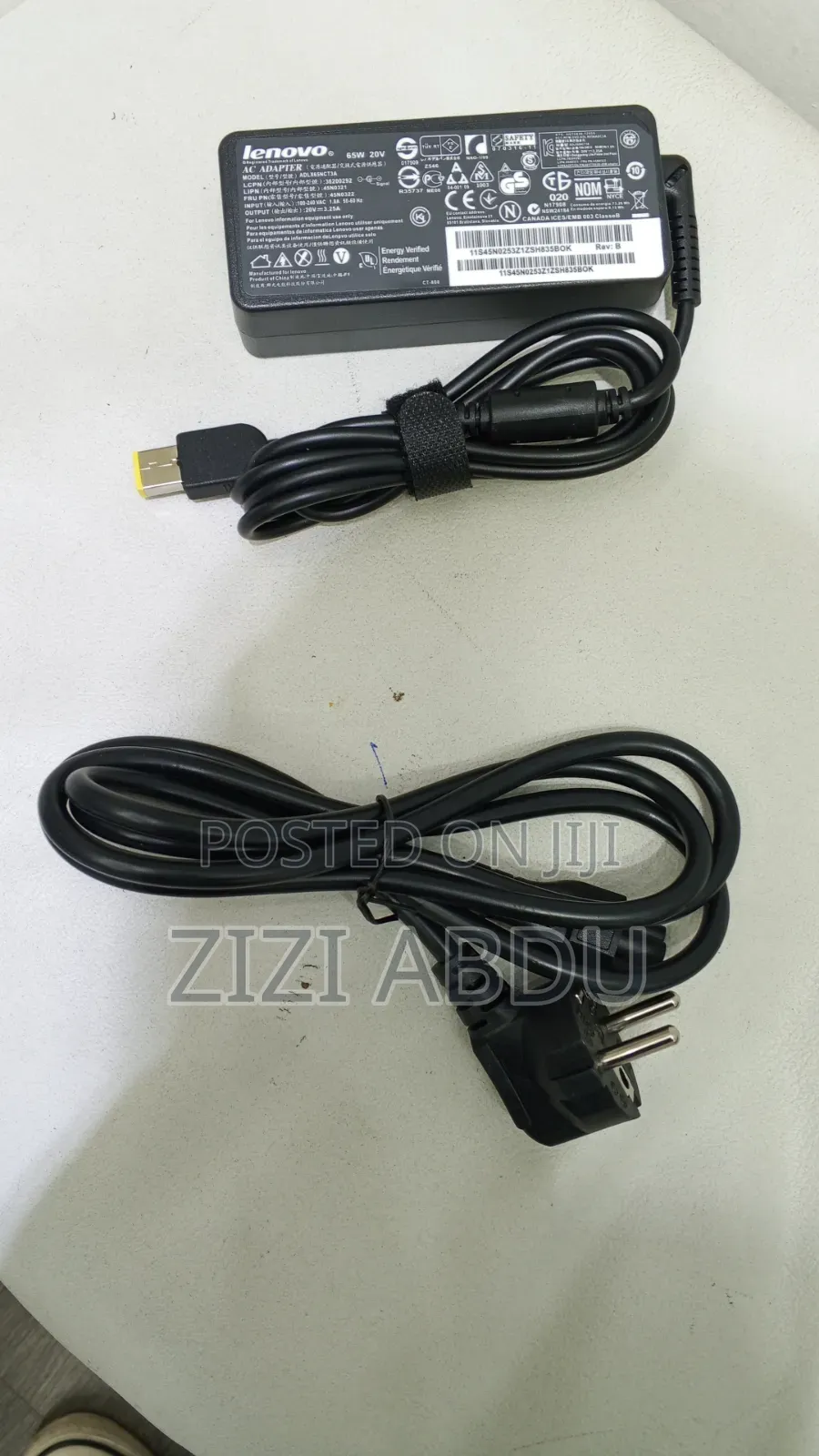 Lenovo USB Laptop Charger