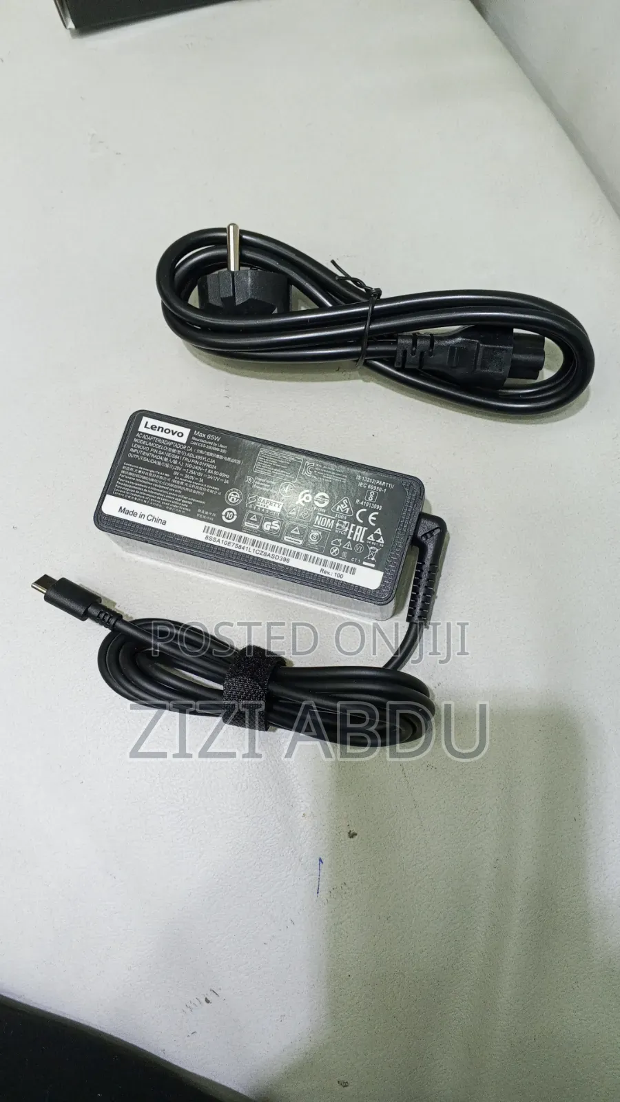 Lenovo Type C Charger